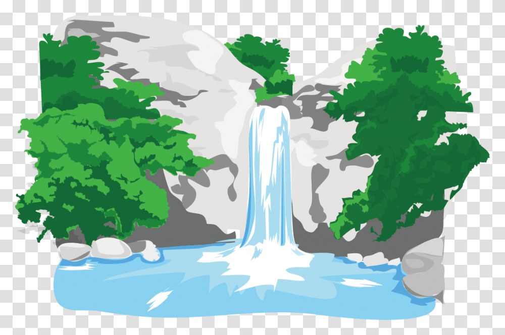 River The Wisp Transprent Waterfall Clipart Bg, Nature, Outdoors, Ice, Snow Transparent Png