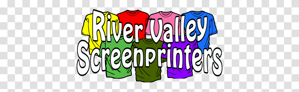 River Valley Screen Printers, Word, Alphabet Transparent Png