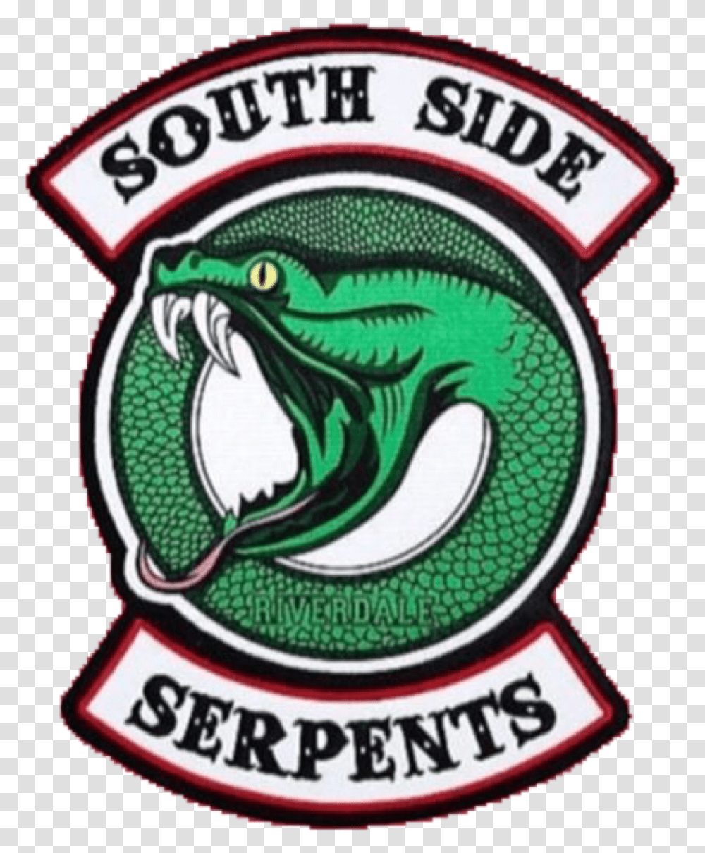 Riverdale Cherylblossom Southsideserpents Serpent Emblem, Logo, Trademark, Badge Transparent Png