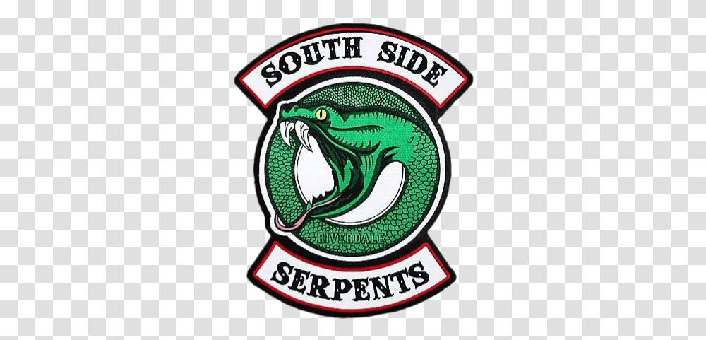 Riverdale Cole Sprouse Sticker Southside Serpents Logo, Symbol, Trademark, Badge, Emblem Transparent Png