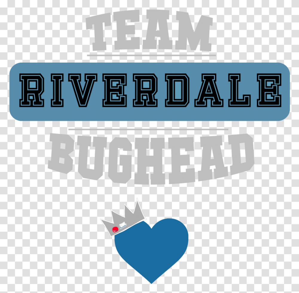 Riverdale Logo Team Riverdale Bughead, Label, Poster Transparent Png