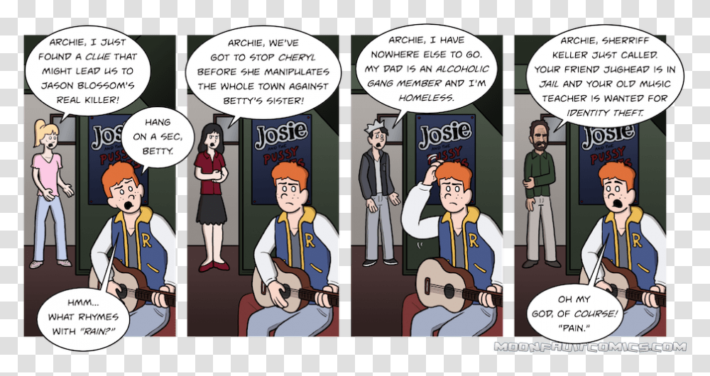 Riverdale Riverdale Rhymes, Comics, Book, Person, Human Transparent Png