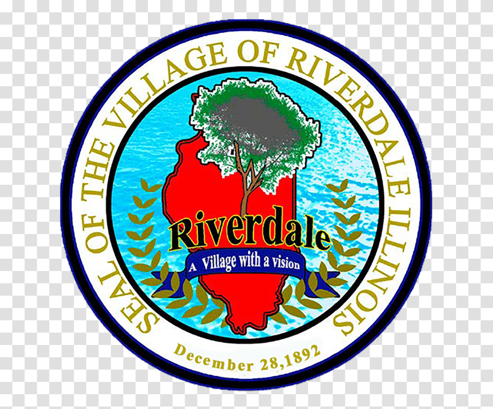 Riverdale Will Be Third Illinois Municipality To Sell Body Parts, Logo, Badge, Label Transparent Png