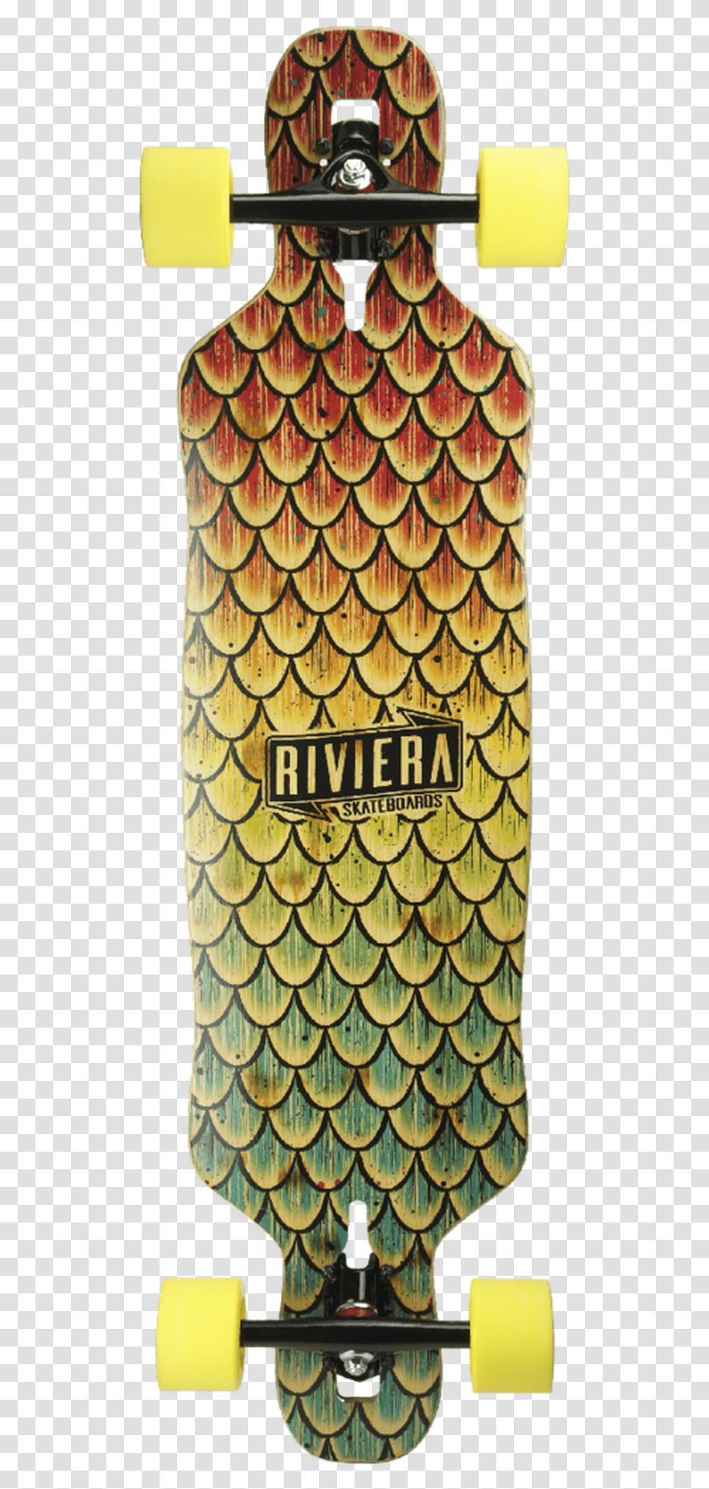Riviera Beta Fish Drop Through Complete Longboard, Lamp, Alcohol, Beverage, Drink Transparent Png