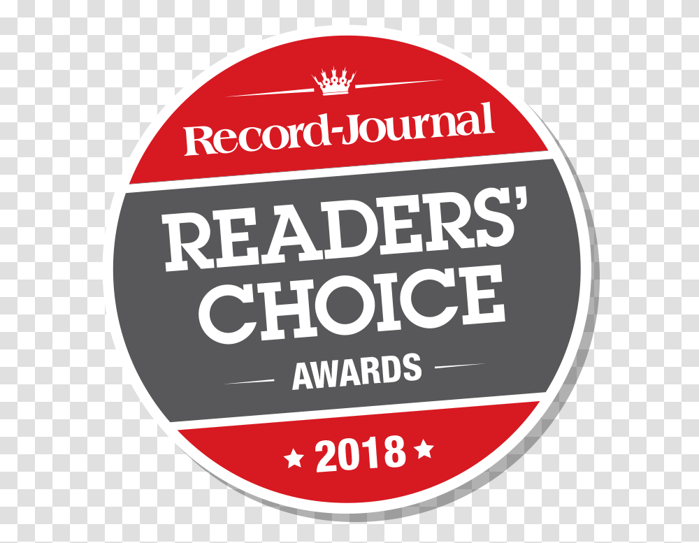 Rj Readers Choice New 2018 Record Journal Readers Choice Awards 2018, Label, Sticker, Word Transparent Png