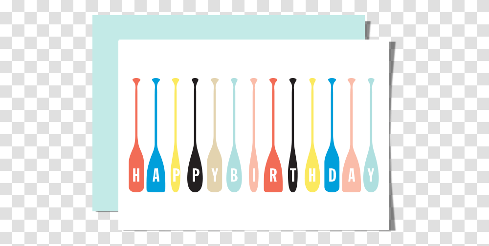 Rkr Products Happy Birthday Iv, Oars, Paddle Transparent Png
