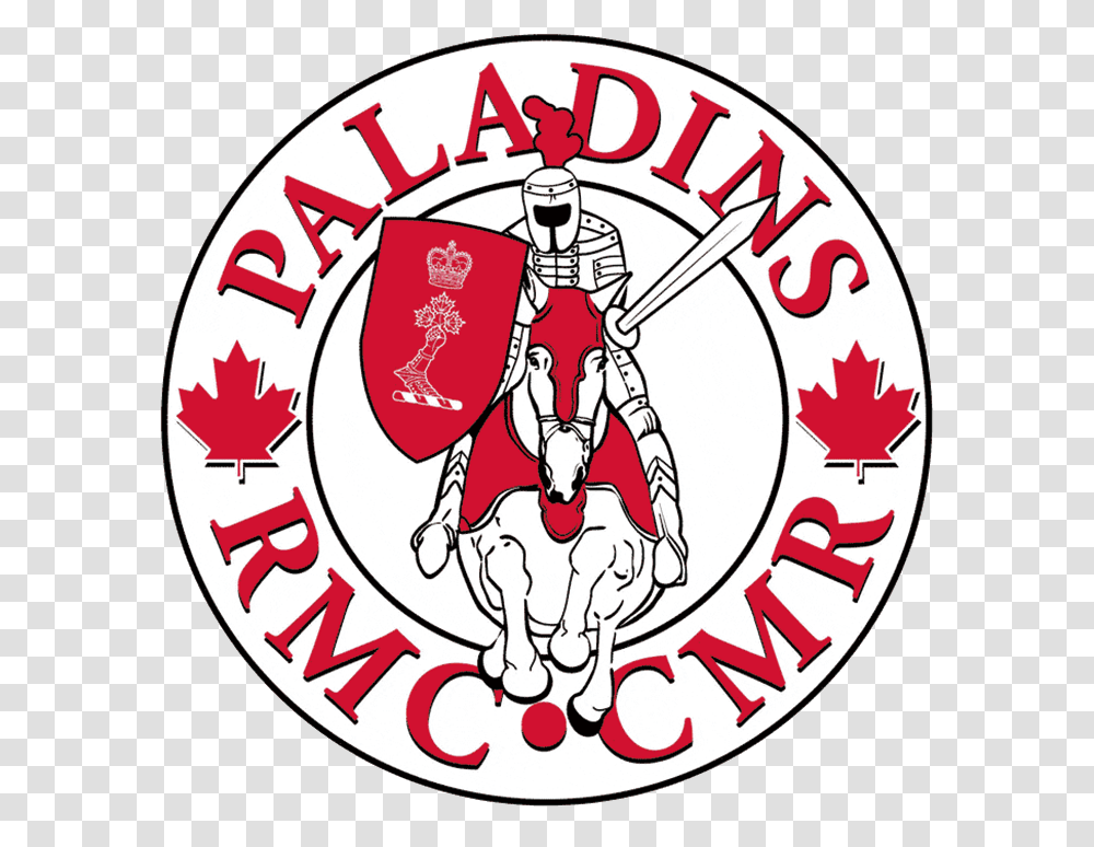 Rmc Paladins Cmr Logotip Royal Military College Paladins, Label, Sticker Transparent Png