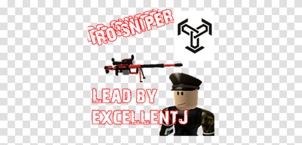 Ro Sniper Logo Roblox Spec Ops, Weapon, Person, Text, Gun Transparent Png