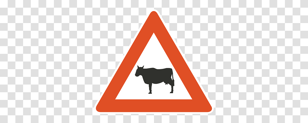 Road Animals, Triangle, Road Sign Transparent Png