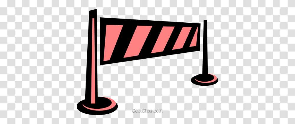 Road Barrier Royalty Free Vector Clip Art Illustration, Fence, Barricade, Scoreboard Transparent Png
