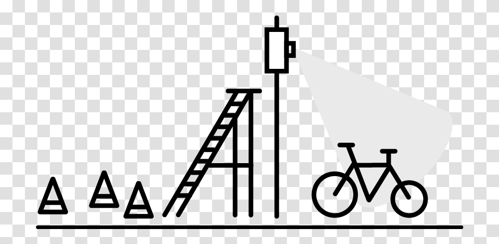 Road Bicycle, Triangle, Arrow Transparent Png