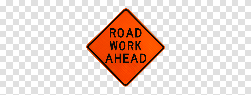 Road Construction Signs Made In The Usa Fast Shipping, Road Sign, Stopsign Transparent Png
