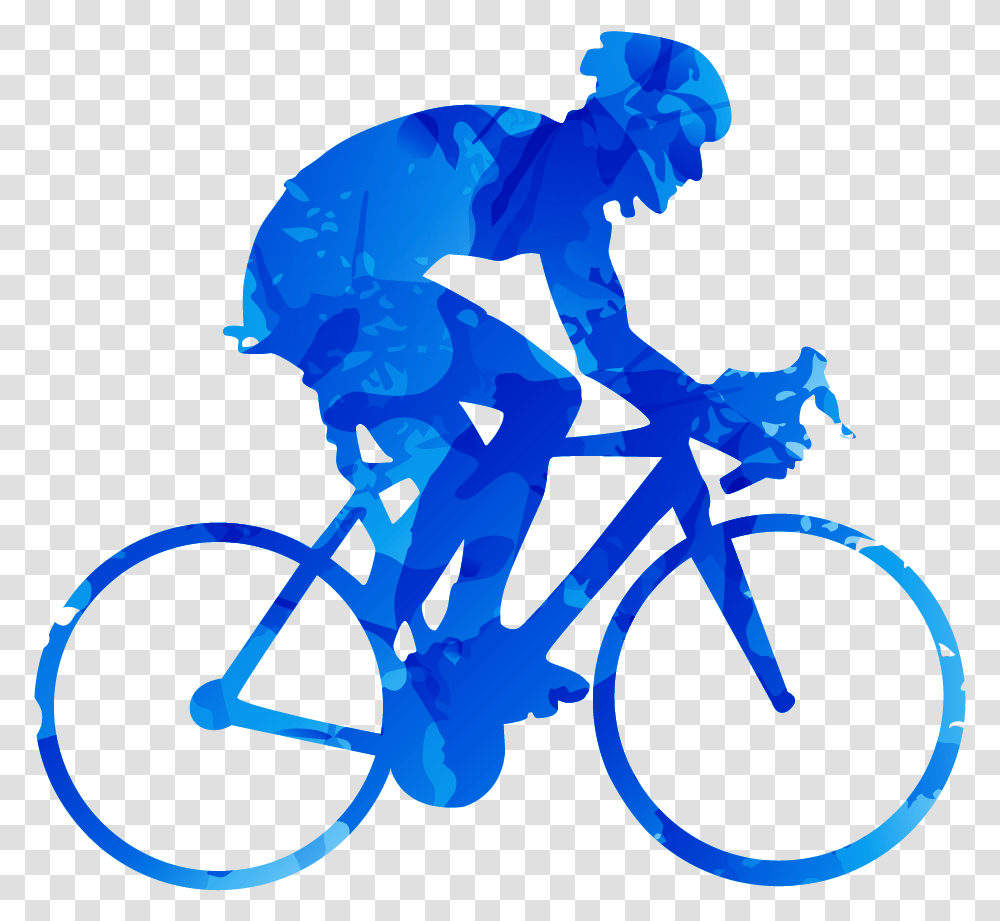 Road Cycling Bicycle Racing Mountain Bike Bici Ruta Siluetas, Vehicle, Transportation, Cyclist, Sports Transparent Png
