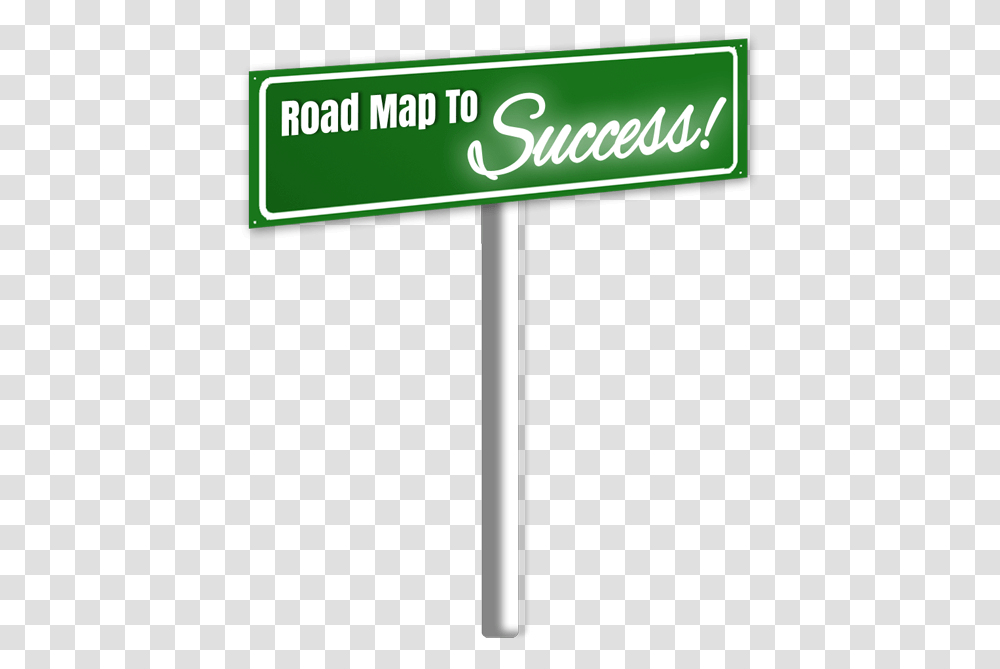 Road Map To With Road To Success, Road Sign Transparent Png