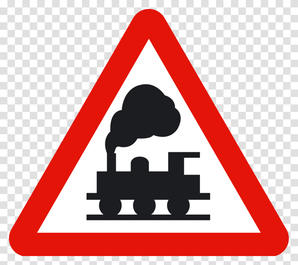 Road Merge Sign, Road Sign, Triangle Transparent Png