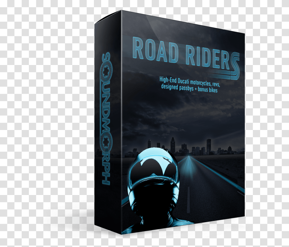 Road Riders Book Cover, Helmet, Person, Monitor Transparent Png