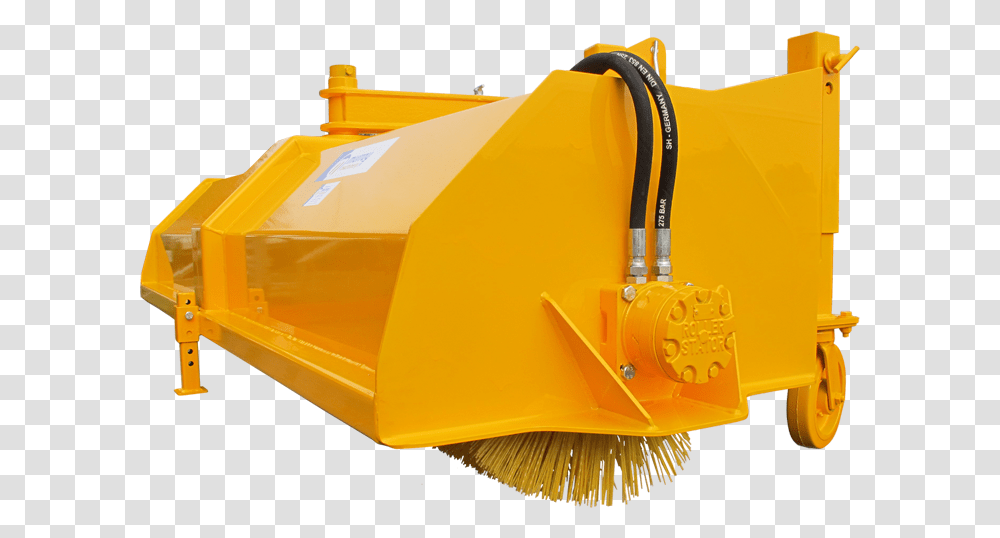 Road Sweeper Bulldozer, Tractor, Vehicle, Transportation Transparent Png