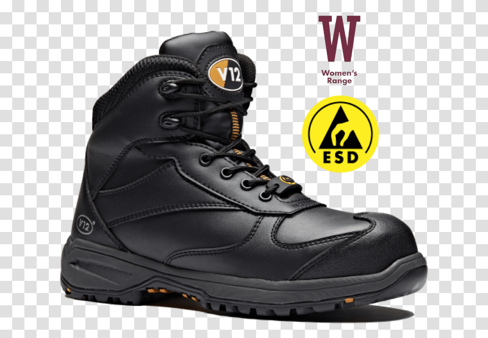Road Worker Safety Boots, Shoe, Footwear, Apparel Transparent Png