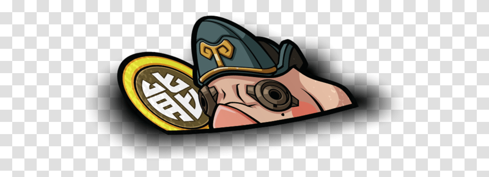 Roadhog Baejie Peeker Sticker Illustration, Clothing, Apparel, Goggles, Accessories Transparent Png