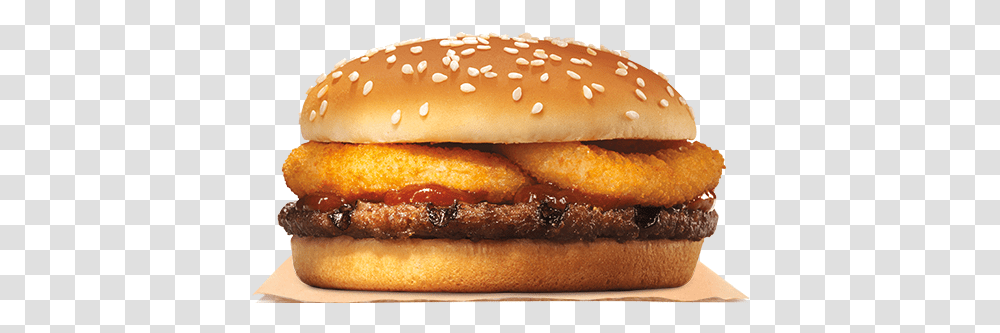 Roadhouse Burger Burger King Buger Ring, Food, Hot Dog, Sesame Transparent Png