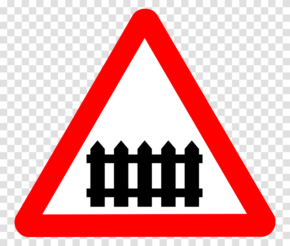 Roads Clip Art, Road Sign, Triangle Transparent Png