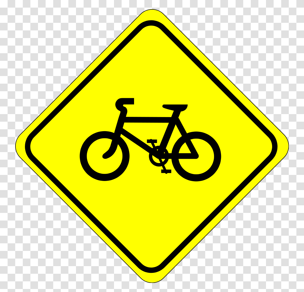 Roadsigh Fence Clipart Explore Pictures, Road Sign, Bicycle, Vehicle Transparent Png