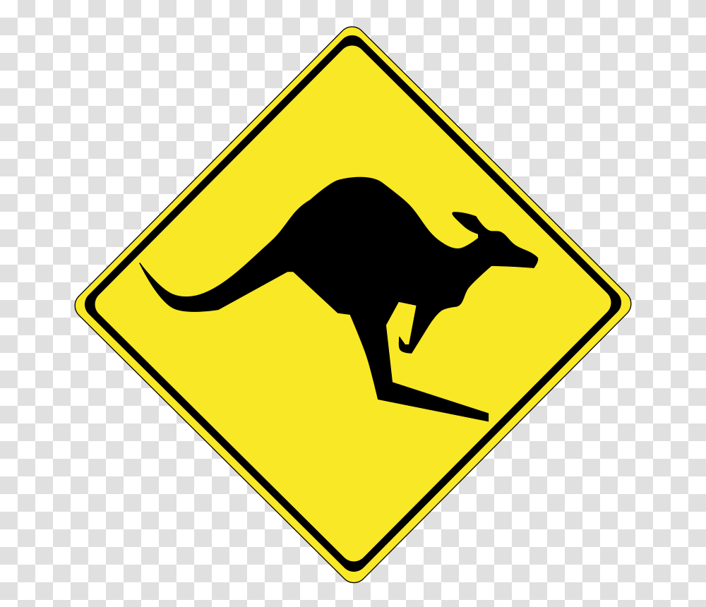 Roadsign Kangaroos, Transport, Animal, Mammal Transparent Png