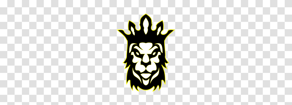 Roaring Lion Head Clip Art, Emblem, Label Transparent Png