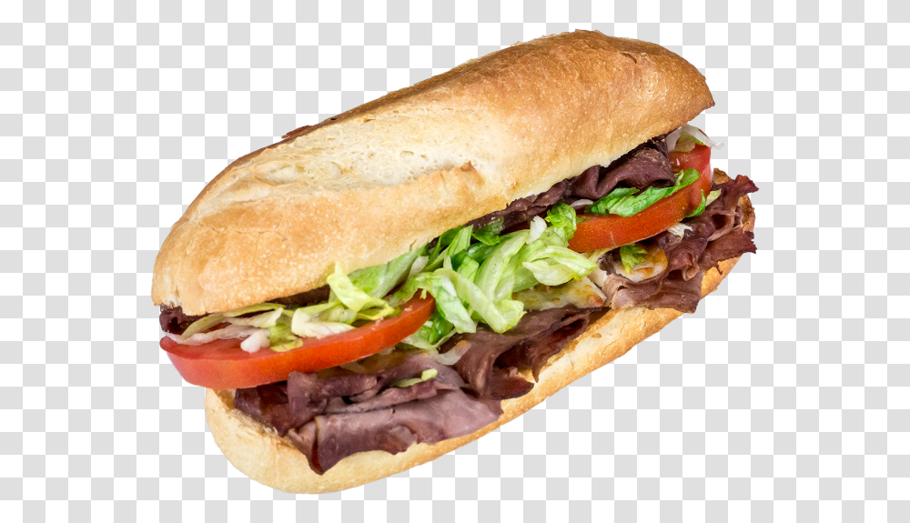 Roast Beef Roast Beef Sandwich, Burger, Food, Bread Transparent Png