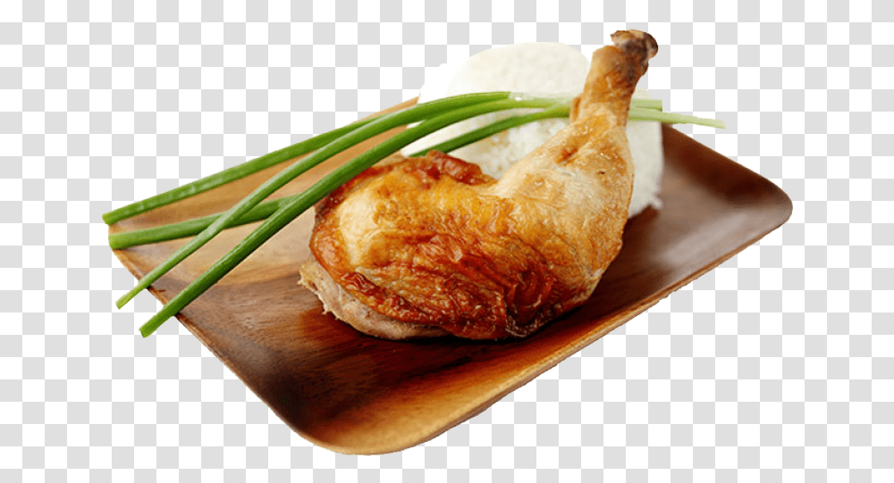 Roast Chicken Leg, Meal, Food, Bird, Animal Transparent Png