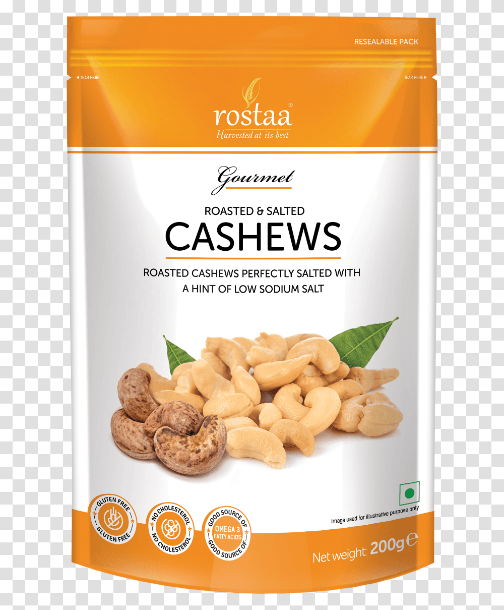 Roasted And Salted Cashews Rostaa Cashew, Plant, Nut, Vegetable, Food Transparent Png