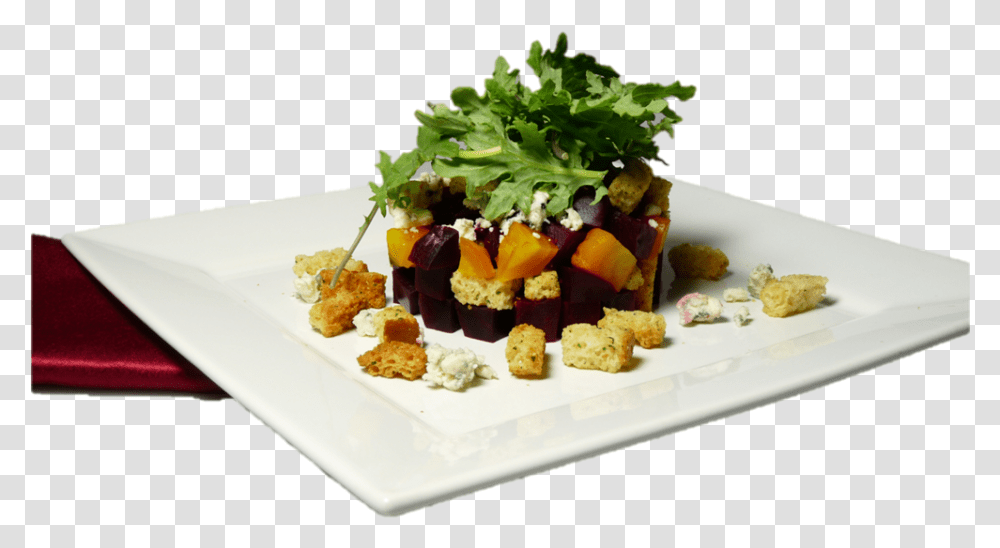Roasted Beet And Arugula Salad Photo Side Dish, Meal, Food, Seasoning, Plant Transparent Png