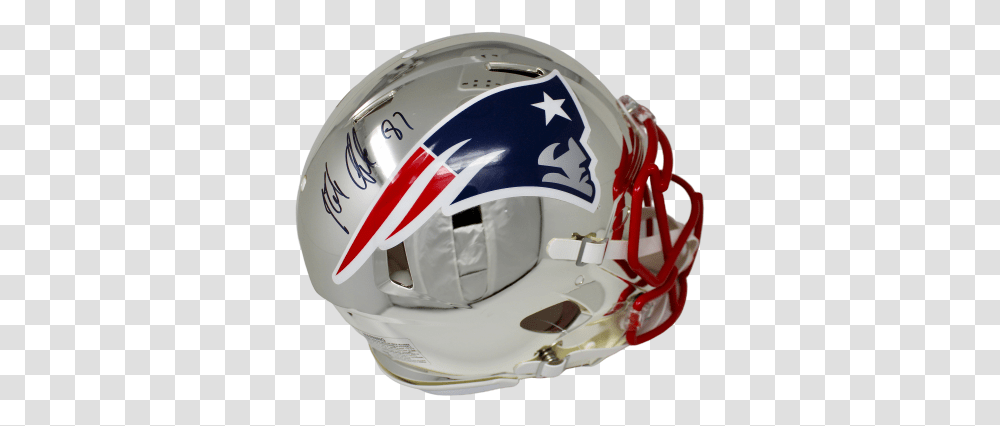 Rob Gronkowski New England Patriots New England Patriots, Clothing, Apparel, Helmet, Football Helmet Transparent Png