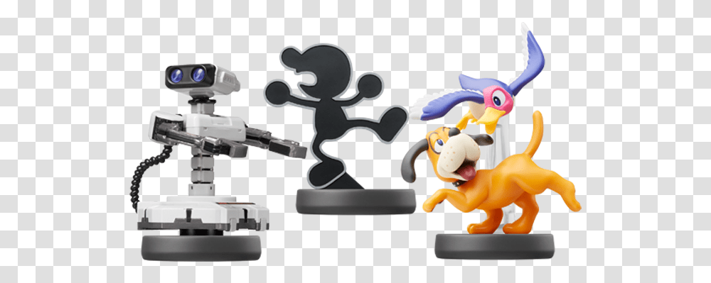 Rob Mr Game And Watch Duck Hunt Amiibo, Toy, Video Gaming Transparent Png