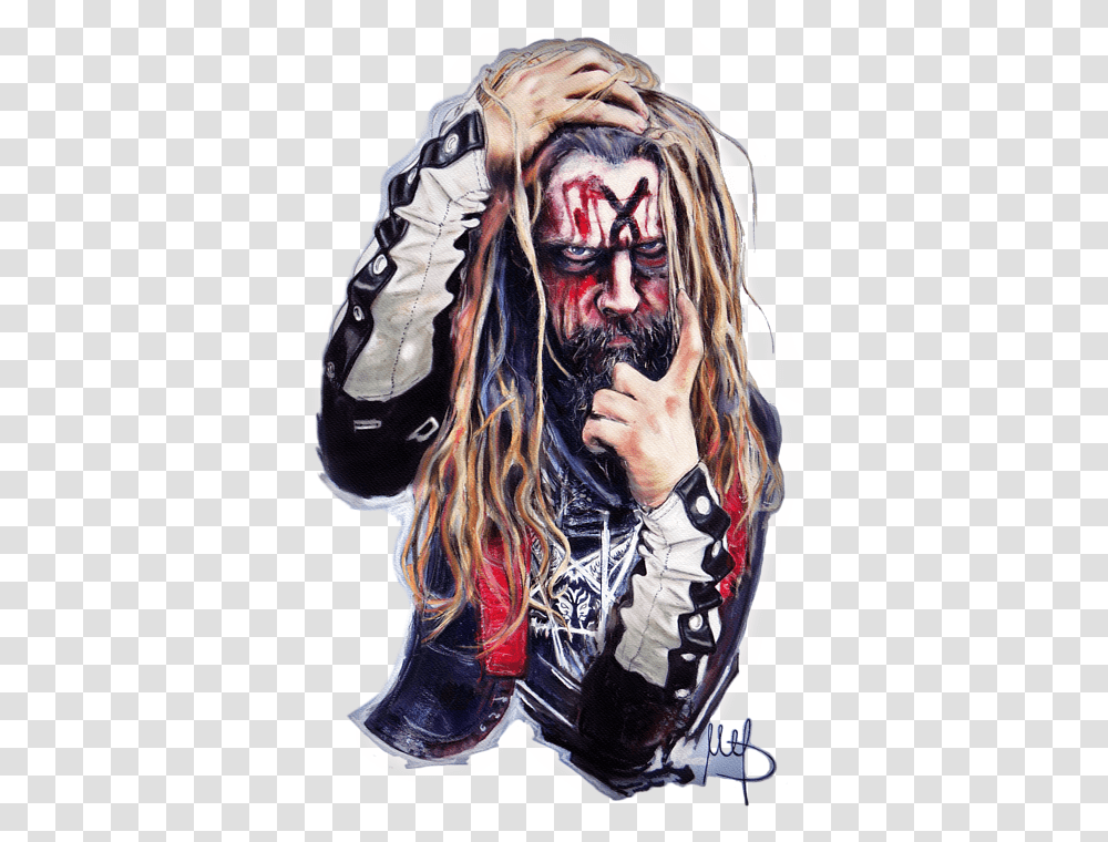 Rob Zombie Birthday Cards, Person, Human, Skin, Costume Transparent Png