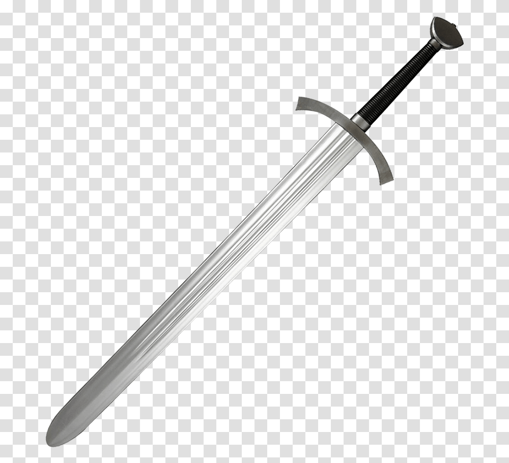 Robbert Stark Larp Long Sword Medieval Long Sword, Blade, Weapon, Weaponry Transparent Png