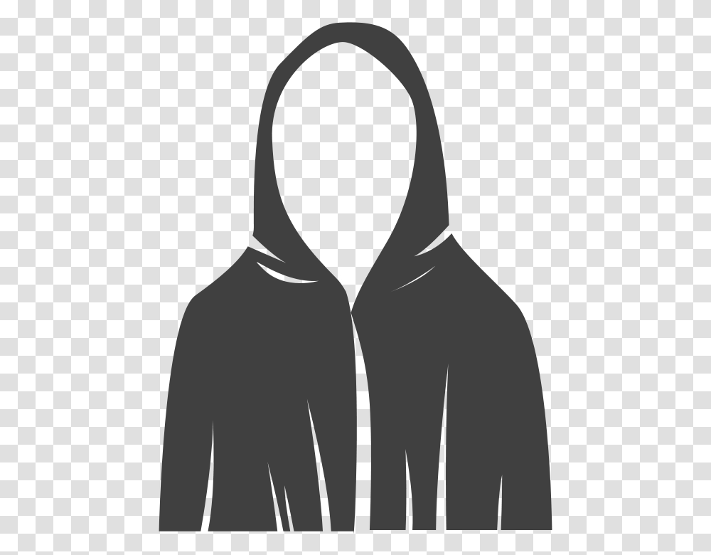 Robe Hacker, Apparel, Coat, Hood Transparent Png