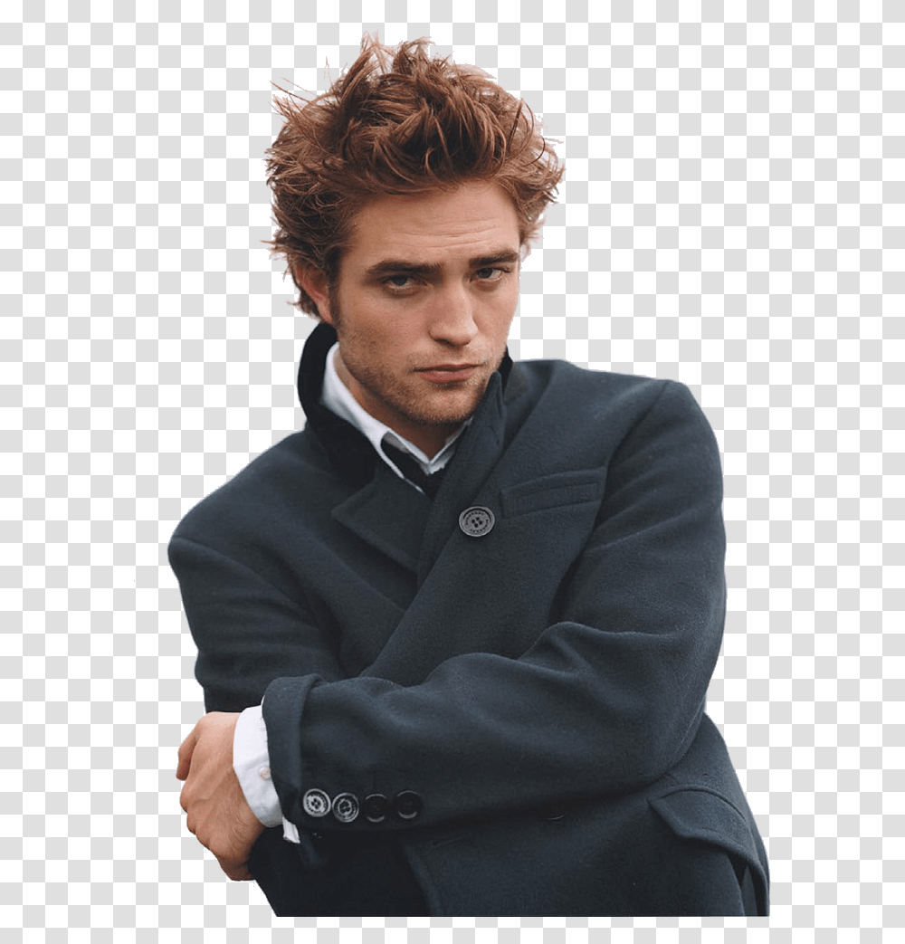 Rober Pattinson Coat Robert Pattinson, Person, Human, Apparel Transparent Png