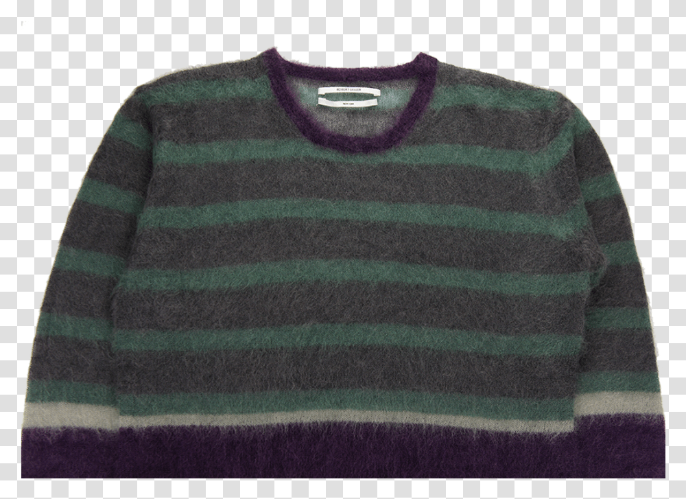 Robert Geller Mohair Sweater Solid, Clothing, Apparel, Long Sleeve, Sweatshirt Transparent Png