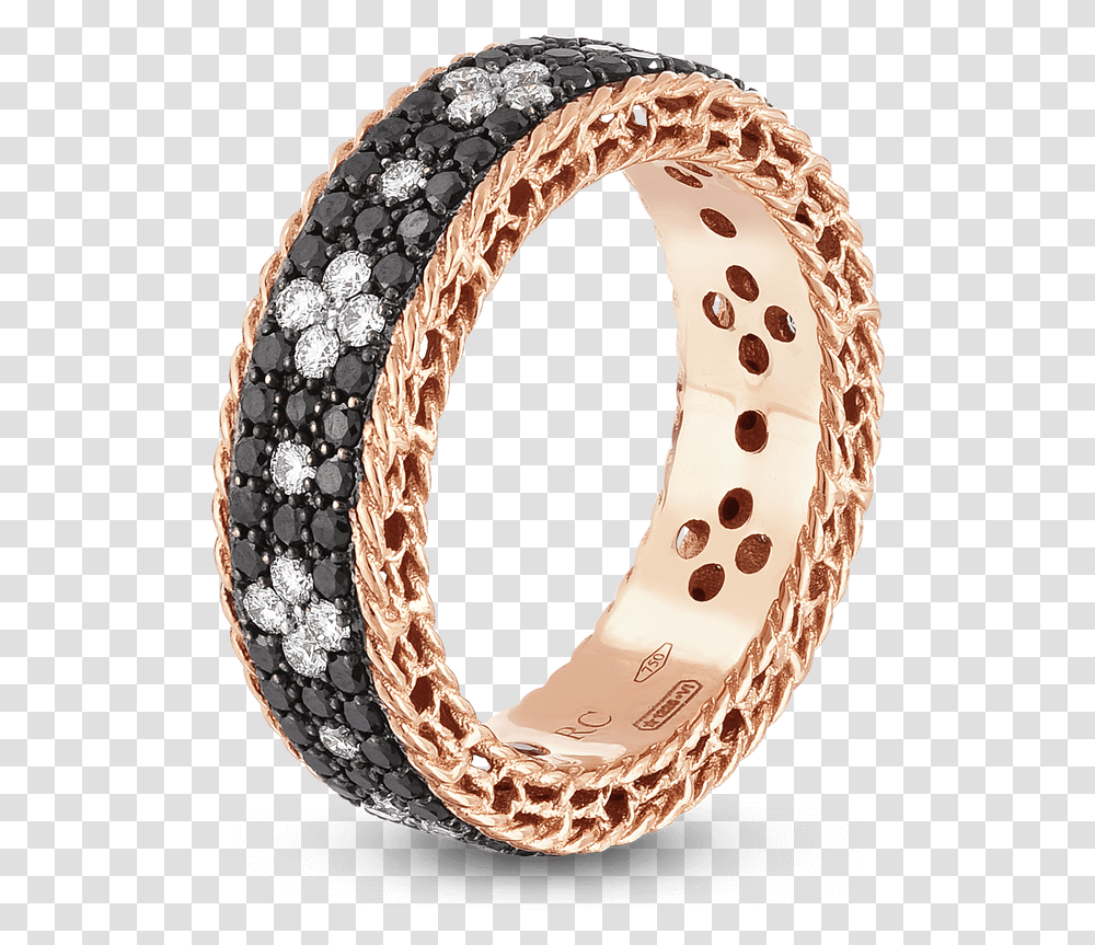 Roberto Coin 18k Rose Gold Ring With Fleur De Lis Diamonds Roberto Coin Fleur De Lis, Accessories, Accessory, Jewelry, Bangles Transparent Png