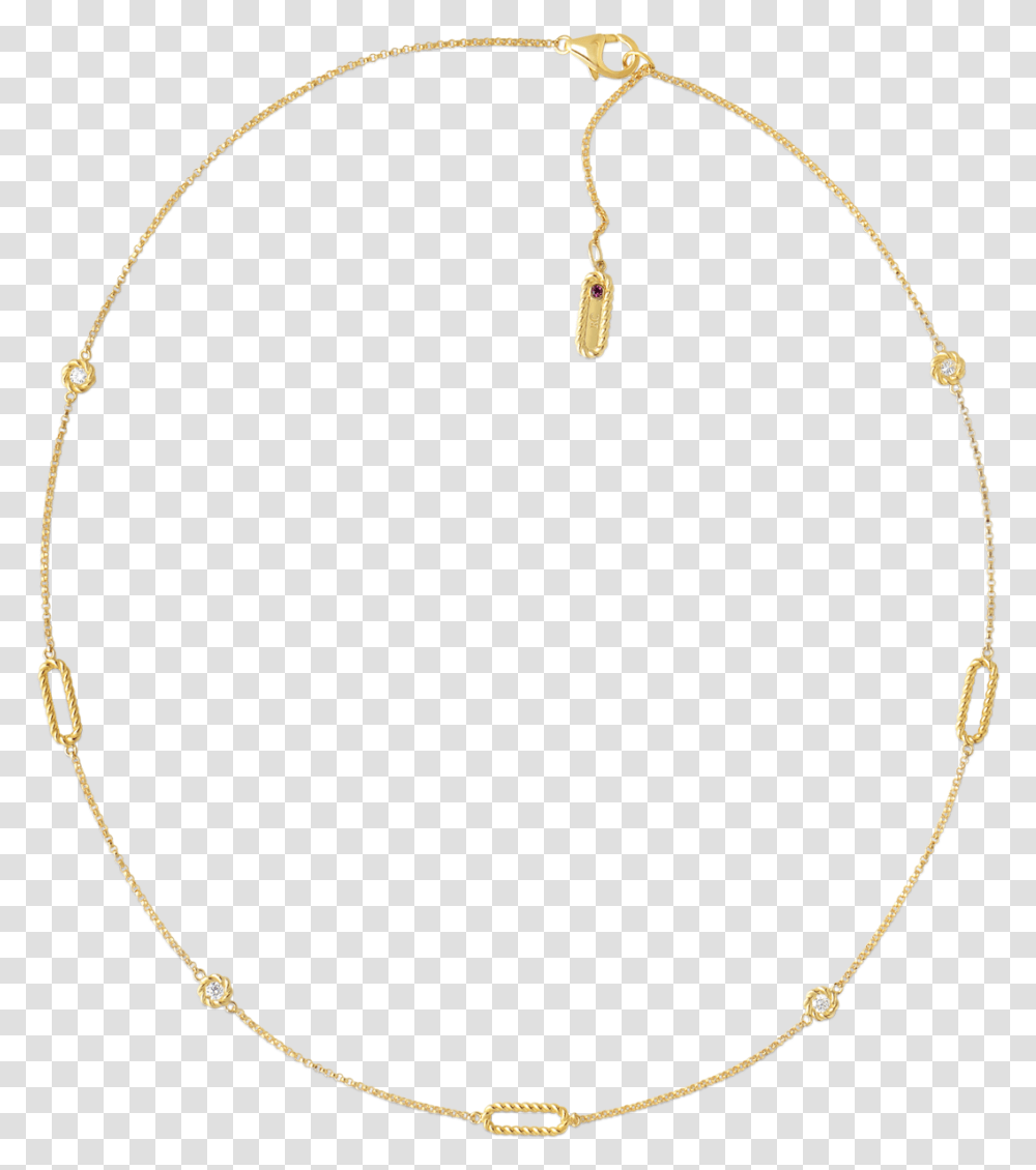 Roberto Coin 18kt Gold Necklace With Alternating Diamond, Accessories, Accessory, Jewelry, Bow Transparent Png