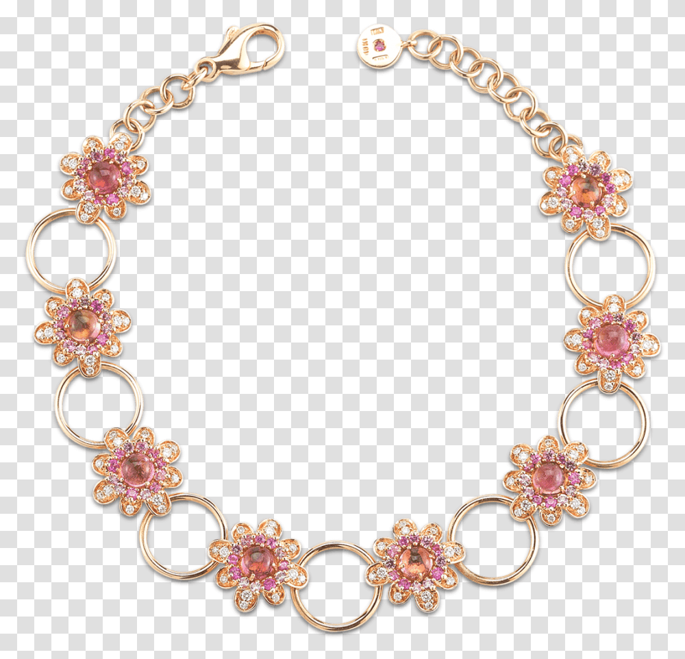 Roberto Coin Art Nouveau 18k Rose Gold Bracelet With Blue White Red Bead Bracelet, Jewelry, Accessories, Accessory, Necklace Transparent Png