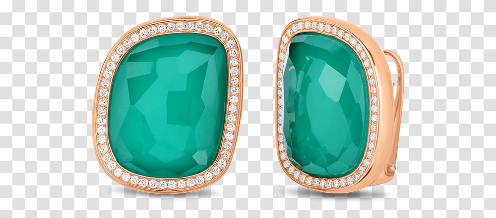 Roberto Coin Black Jade 18k Rose Gold Earrings, Gemstone, Jewelry, Accessories, Accessory Transparent Png