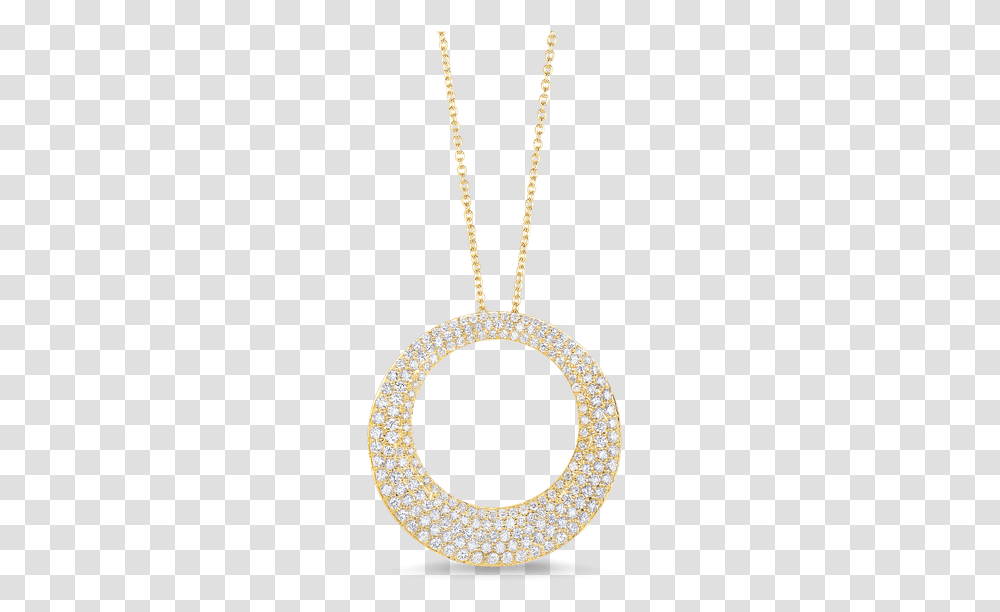 Roberto Coin Large Circle Pendant With Diamonds Locket, Jewelry, Accessories, Accessory, Leisure Activities Transparent Png