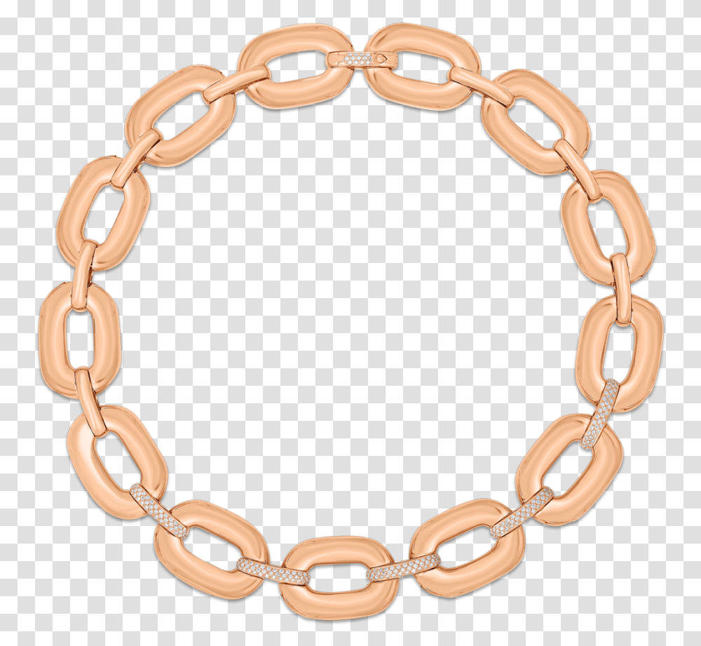 Roberto Coin Link Necklace With Diamonds Bracelet, Jewelry, Accessories, Accessory, Chain Transparent Png
