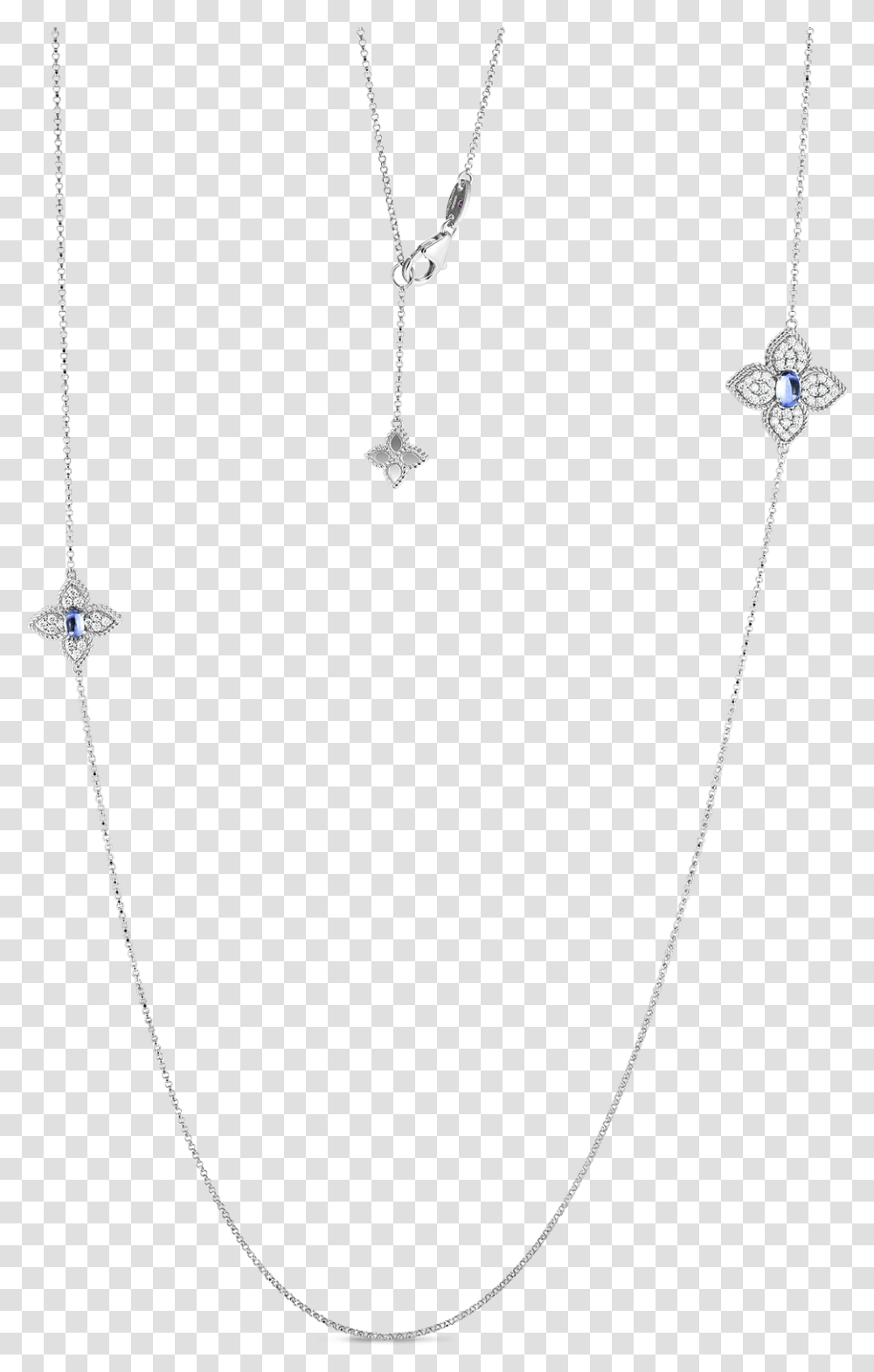 Roberto Coin Princess Flower Diamond Tanzanite Chain, Accessories, Accessory, Jewelry, Earring Transparent Png