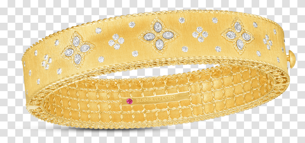 Roberto Coin Venetian Princess Diamond Bangle In, Accessories, Accessory, Rug, Belt Transparent Png