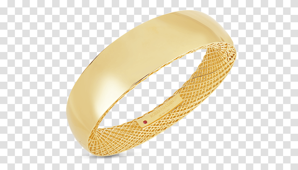 Roberto Coin Wide Gold Bangle, Jewelry, Accessories, Accessory, Bangles Transparent Png