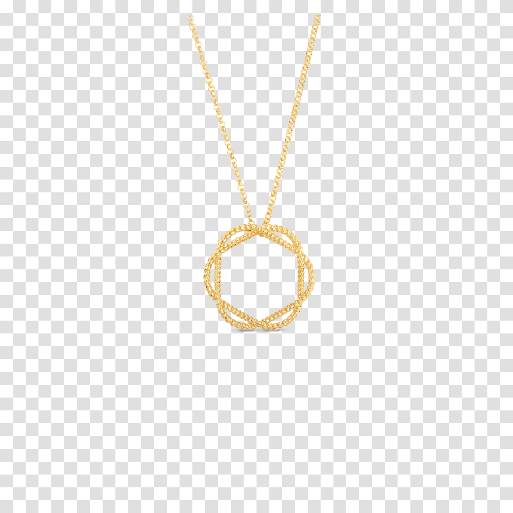 Roberto Coins Italian Gold Circle Pendant In New Barocco, Necklace, Jewelry, Accessories, Accessory Transparent Png