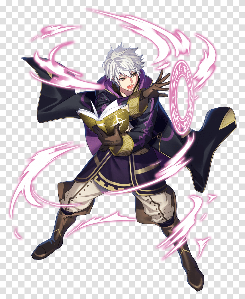 Robin Fire Emblem Heroes Image With Male Robin Fire Emblem Heroes, Manga, Comics, Book, Person Transparent Png